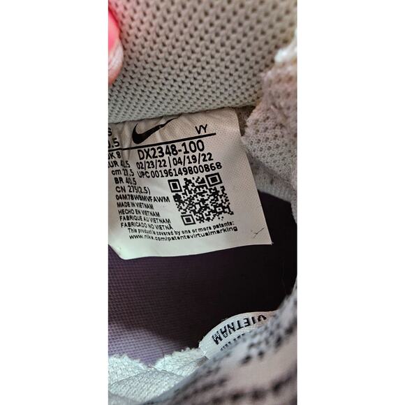 Nike Air Force 1 DX2348-100 Size MEns 10.5 Womens 12 EU 42.5 Sneakers GUC '07 SE - Picture 9 of 11